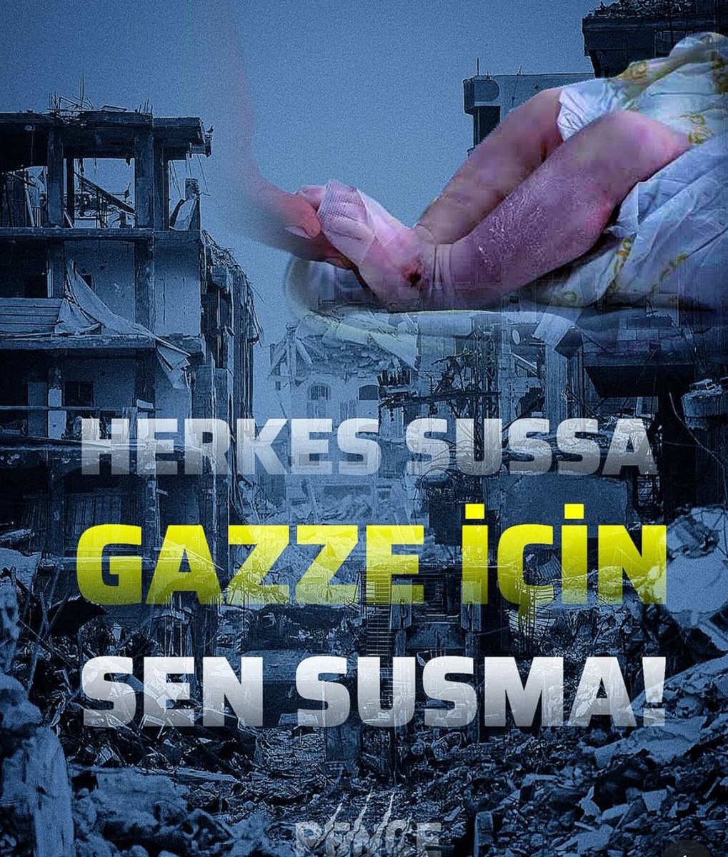 SUSMAYIN ALIŞMAYIN
KABULLENMEYİN. 

Zulmü Paylaşın. 
#GazzeÖlürkenKutlamaOlmaz