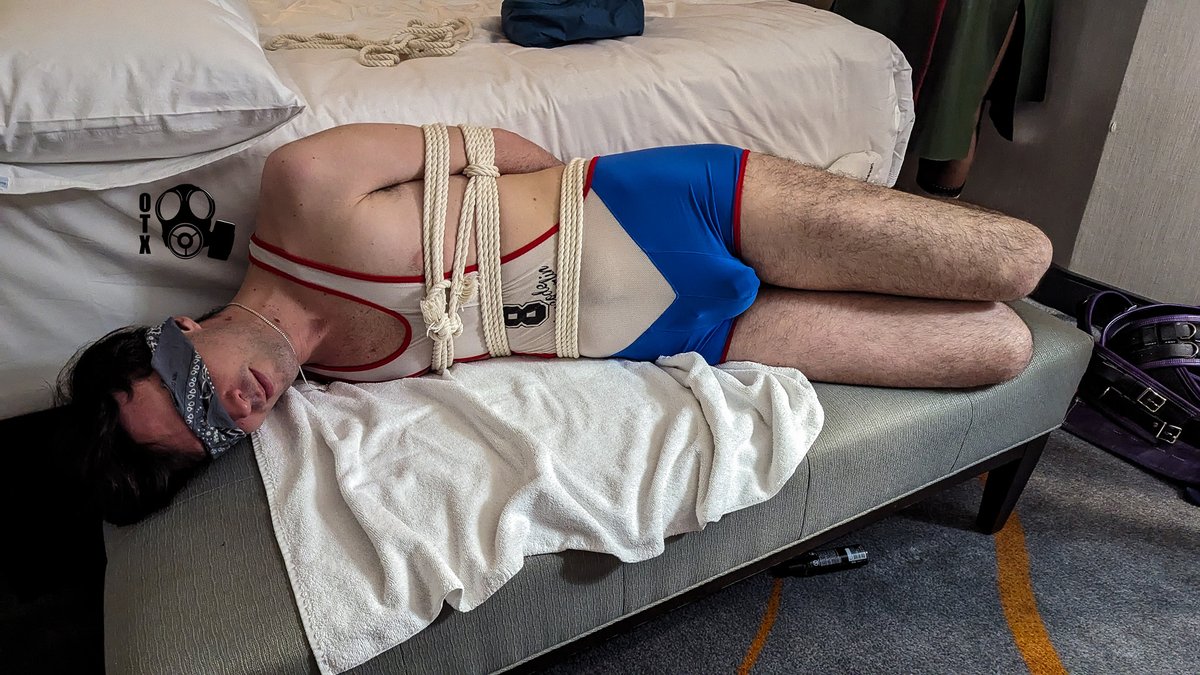 Speaking of room parties, <a href="/soumisdc/">l’américain soumis</a> found himself tied up at <a href="/MplsGuy2/">MplsGuy➡️MAL26</a>'s party

MAL2024