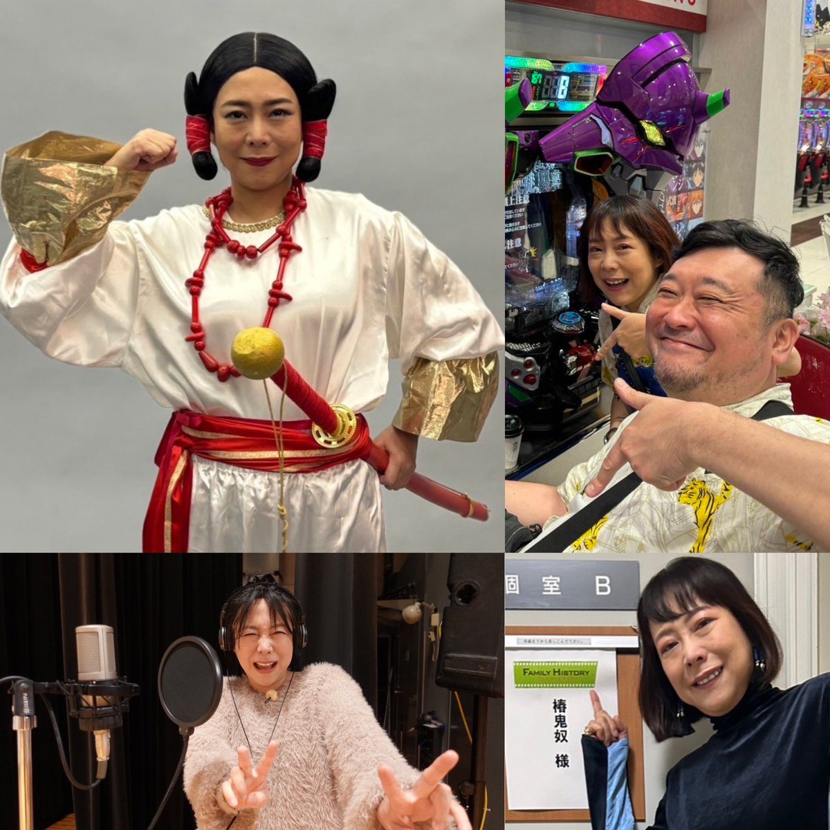 漆黒の鬼の軸受け 黒漆が塗布された鬼 掛け軸 ノミでザクザク彫られた