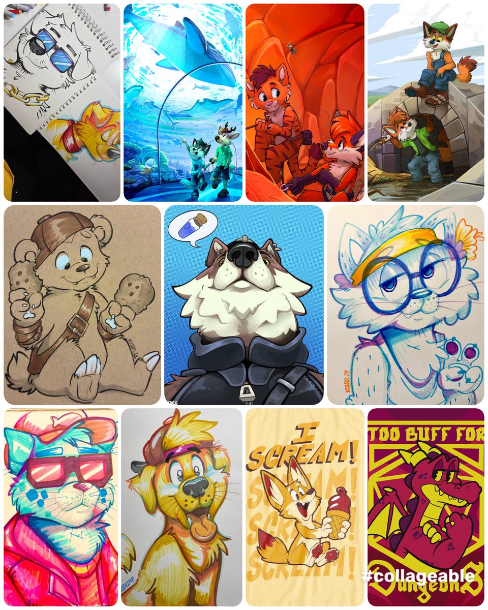KoidelCoyote's tweet image. ART SUMMARY 2024!
Thank you all for your support one more year!
Really appreciate it!
#Artsummary2024