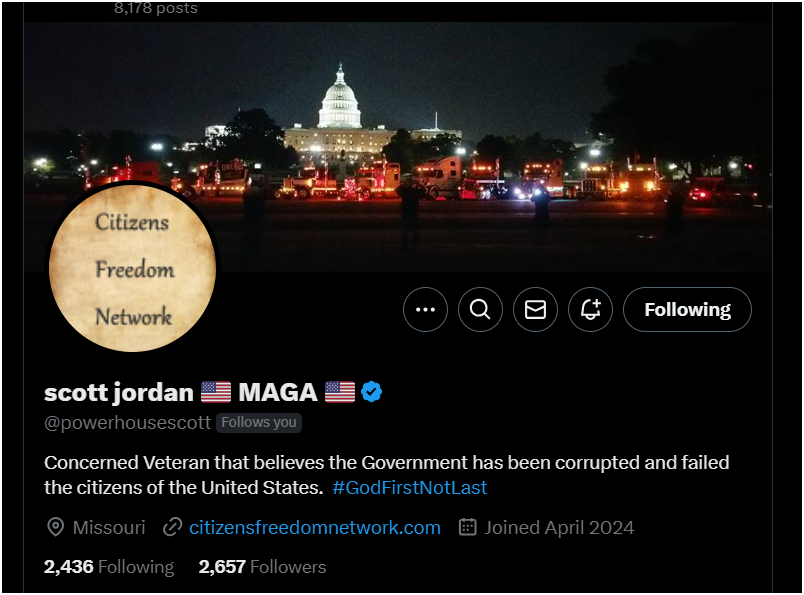 PrairiePatriot9's tweet image. 🎉 Shoutout ! 🎉🎉🎉

Concerned Veteran that believes the Government has been corrupted and failed the citizens of the United States.  #GodFirstNotLast

you all for being awesome and supporting each other! 🙌
👉👉 Please follow! @powerhousescott