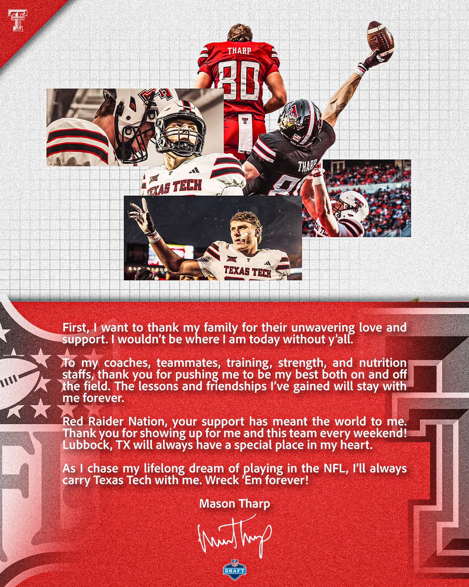 Thank you, Lubbock❤️🖤