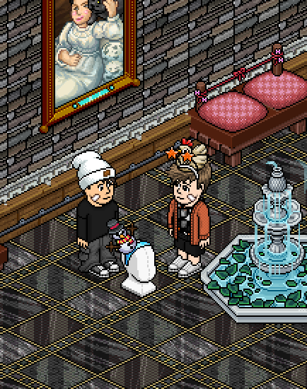 🌟 SORTEO FIN DE AÑO 🌟 Si quieres ganarte la "Diadema de muñeco de nieve" realiza los siguientes pasos:

- Sigue a <a href="/WizlyHB/">Tor</a> y <a href="/ESDonkorr/">Donkorr</a> ✅

- RT y MG. ❤️

- Etiqueta a un amigo. 🙇🏻‍♂️

Un ganador, finaliza el domingo 5 de enero, solo valido en Habbo ES.