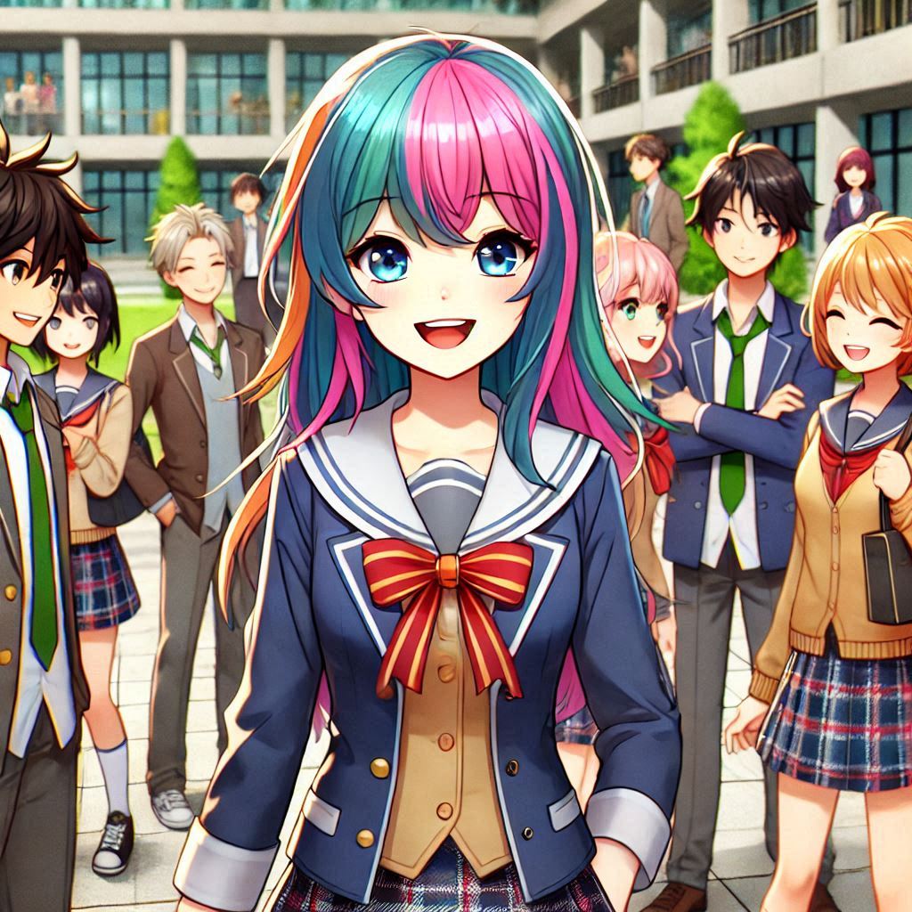 Popular girl in school / Okulun popüler kızı