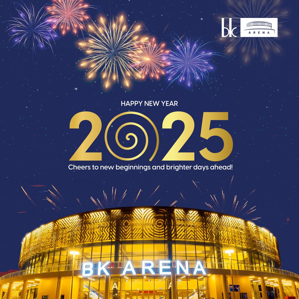 Here’s to 2025, a year of big moments and even bigger memories! 🎉✨ Happy New Year from BK Arena. ❤️ 

#BKArenaIsYours #BKArenaNiIyawe