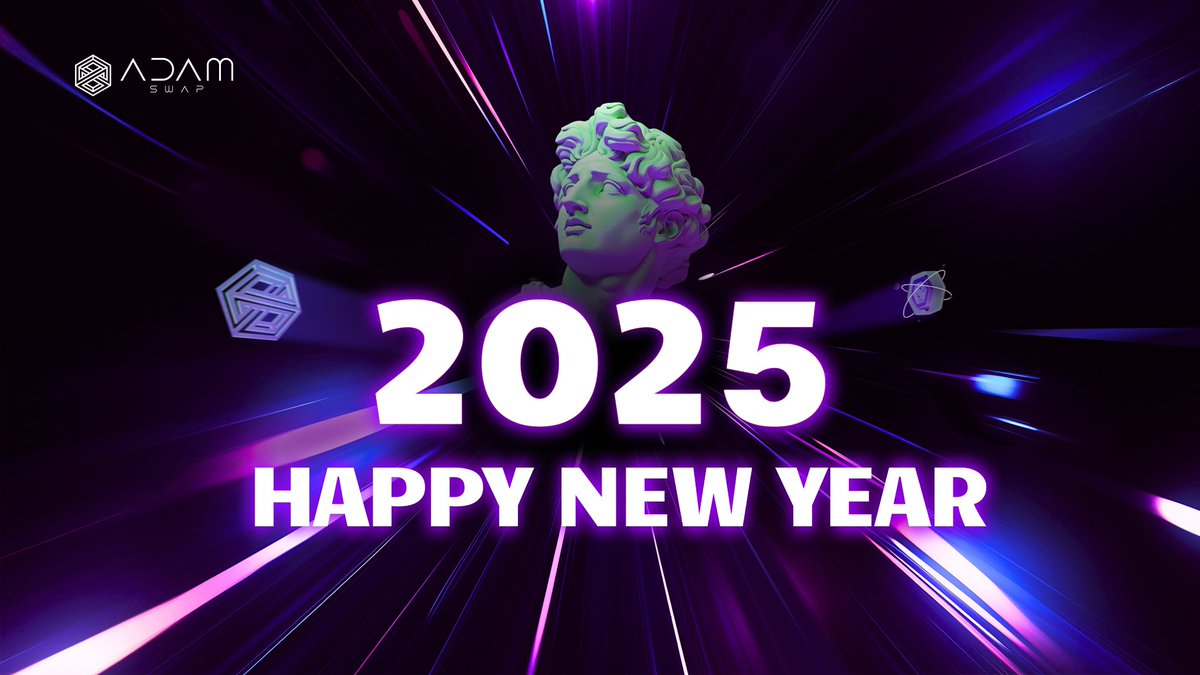 #HappyNewYear2025 from AdamSwap!
