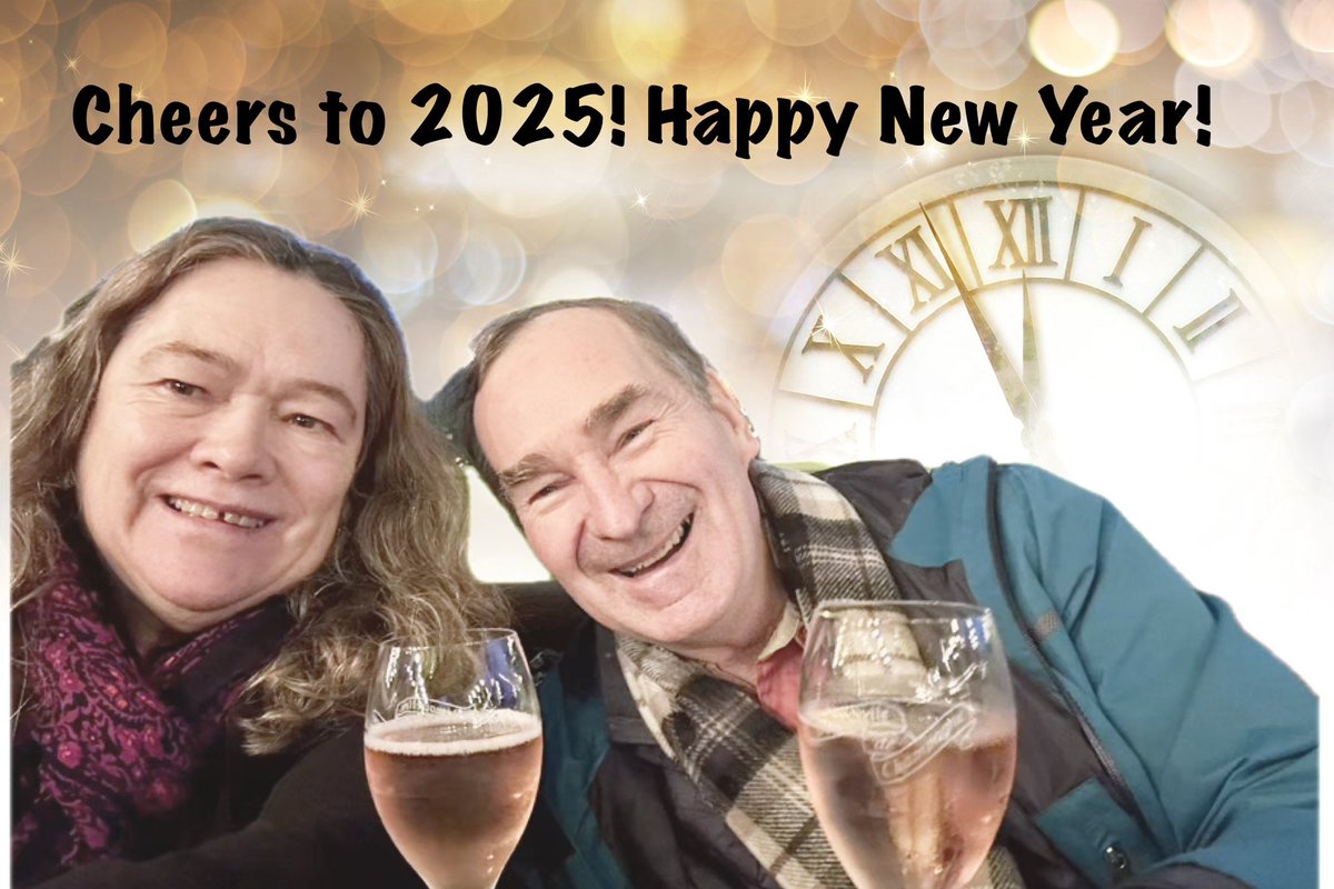 ACPRazzo's tweet image. Wishing all of you a New Year filled with love, laughter, health and new experiences to enjoy and cherish!!!
Cin-cin!!🥂