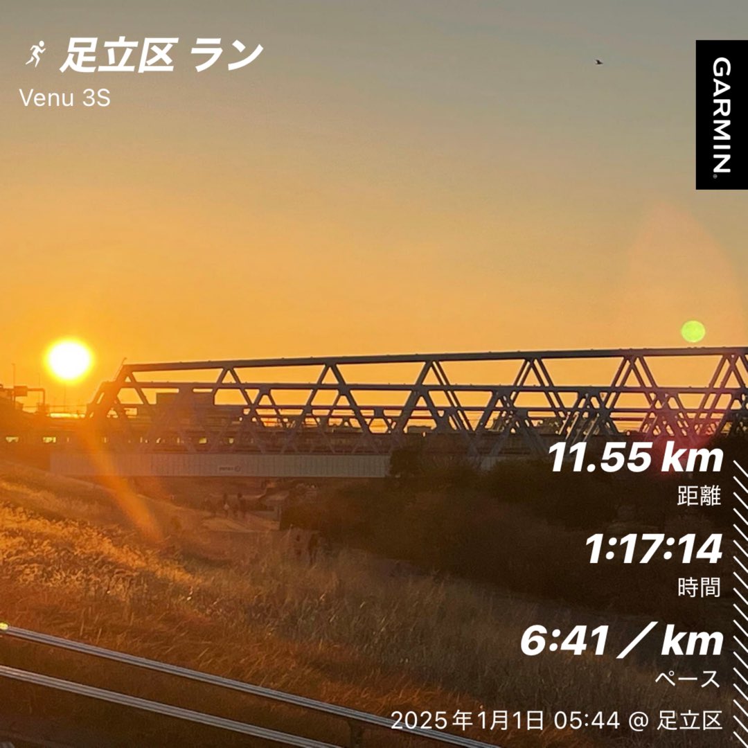 yeshirata's tweet photo. おはようございます。

初日の出ラン 11.55km
新しい年がスタート‼️
今年も良い年になりますように✨

昨年は皆さんに背中を押されて
何とか走り続けられました🏃‍♀️
今年もマイペースですが頑張ります💪

皆さま、今年もよろしくお願い致します

年末は志賀高原へ友人達とスキー⛷️に行っていました。 https://t.co/73JU1oByEH