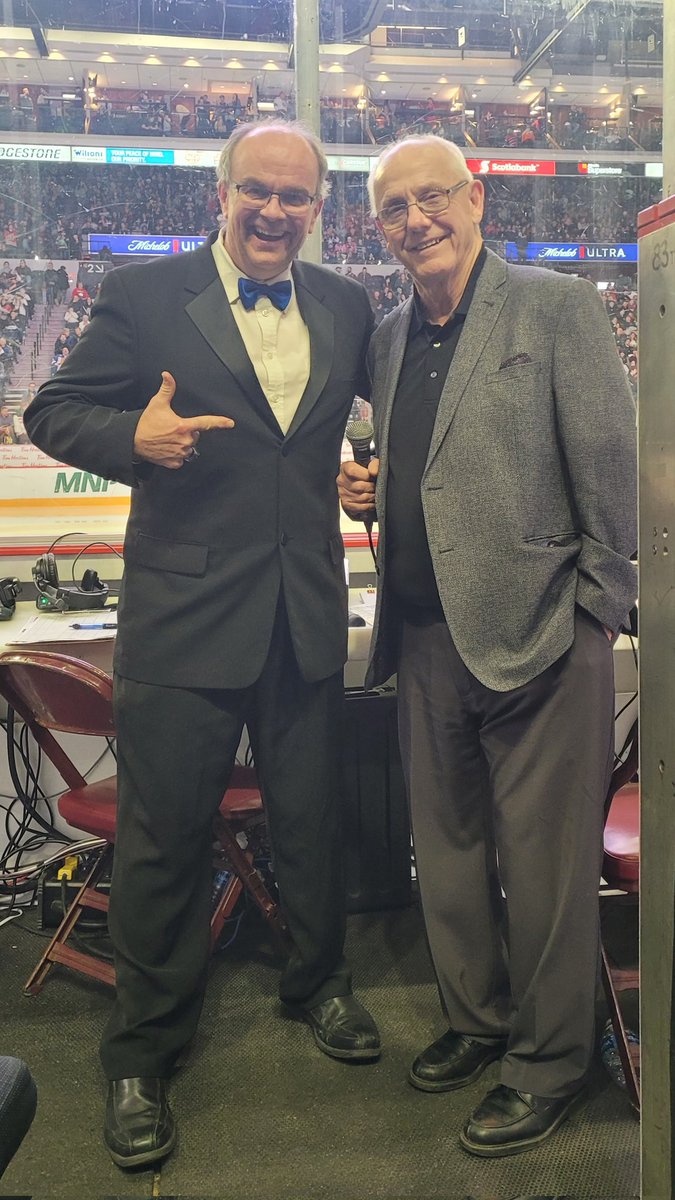 Ian Robinson (@ianrobinsonpa) on Twitter photo So great to get a visit from the Voice of the <a href="/CBEHockey/">Cape Breton Eagles</a>, Dave LeBlanc here at the <a href="/HFXMooseheads/">Halifax Mooseheads</a> game today. I grew up listening to Dave and later worked together in the 80's at CJCB in Sydney. Now we're fellow <a href="/QMJHL/">QMJHL</a> Public Address Announcers. π«π¦
πππ₯
So great to get a visit from the Voice of the <a href="/CBEHockey/">Cape Breton Eagles</a>, Dave LeBlanc here at the <a href="/HFXMooseheads/">Halifax Mooseheads</a> game today. I grew up listening to Dave and later worked together in the 80's at CJCB in Sydney. Now we're fellow <a href="/QMJHL/">QMJHL</a> Public Address Announcers. π«π¦
πππ₯
