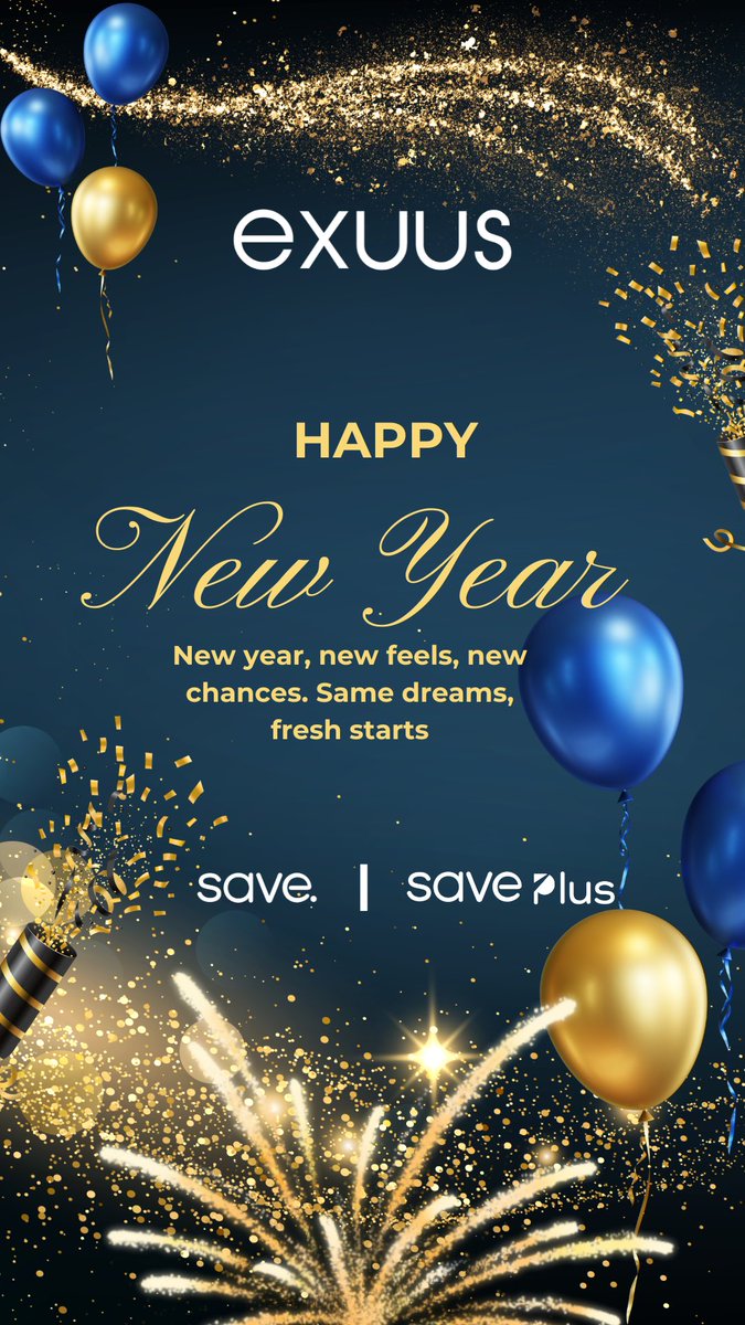 From team Exuus to you and yours,

#HappyNewYear2025 🎉🎇🥂