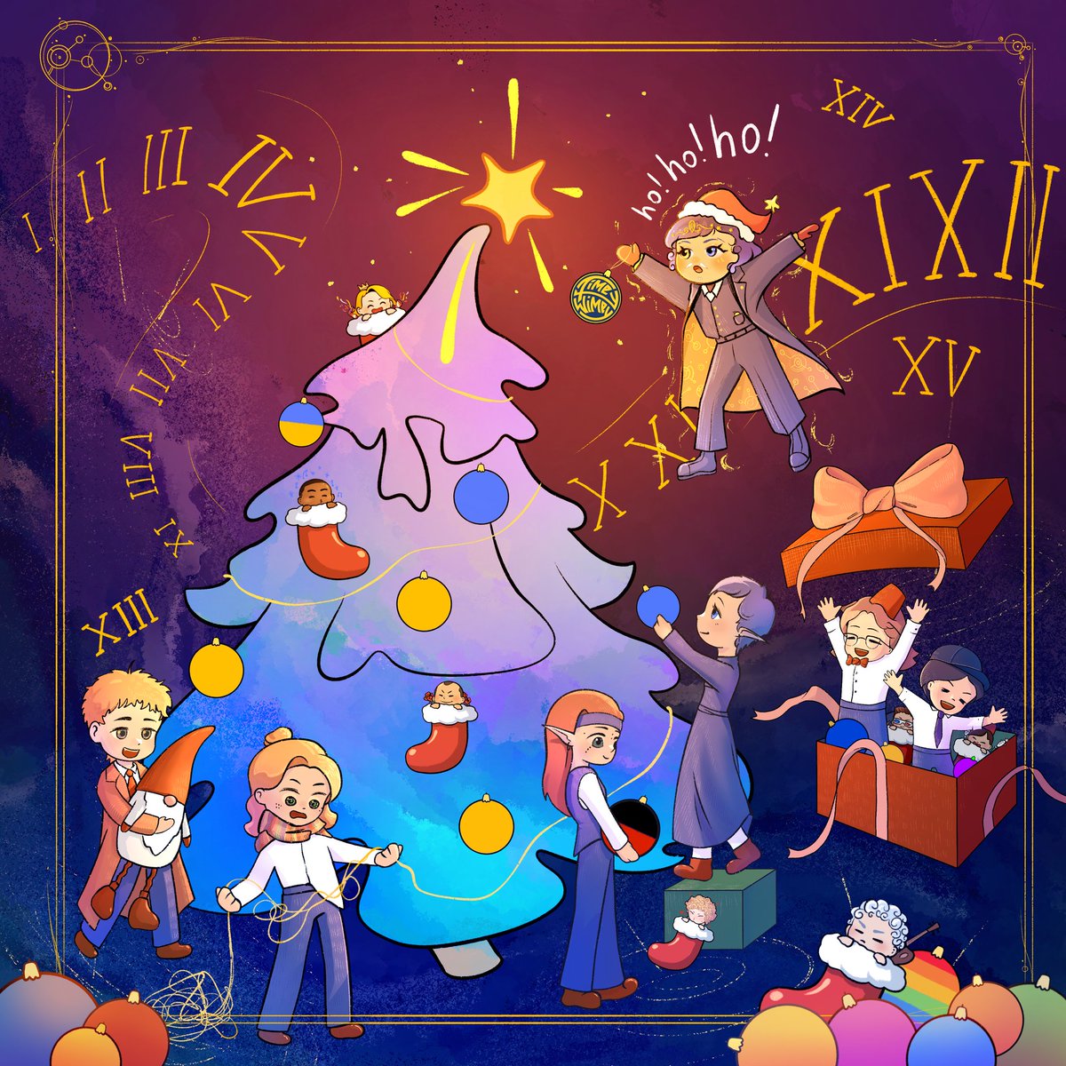 Ось і моя ялинка!
Вітаю команду Тардіс, дорогих учасників-супутників та всіх хувіанів з Новим Роком🥳
Безмежно дякую всім землянам та інопланетним істотам за підтримку благодійного проєкту💞
❗️Не забудьте прикрасити свою ялинку! Залишилось 7 днів
#украрт #timeywimey_ua #DoctorWho