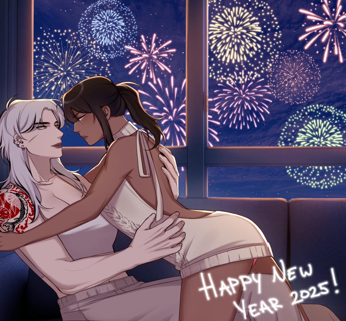 moonbun00_'s tweet image. Happy New Year 2025! 

#NewYear2025 #Gl #webtoon