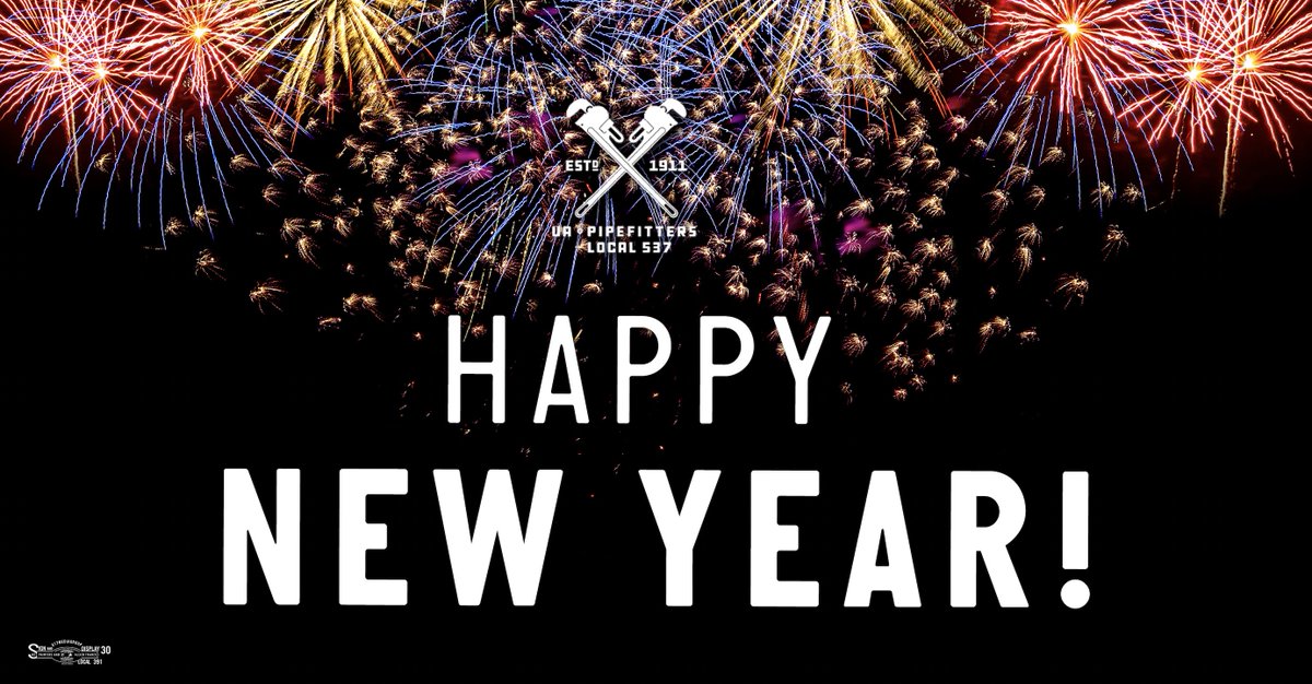 Happy New Year from Local 537! Wishing you health, happiness, and prosperity in 2025.