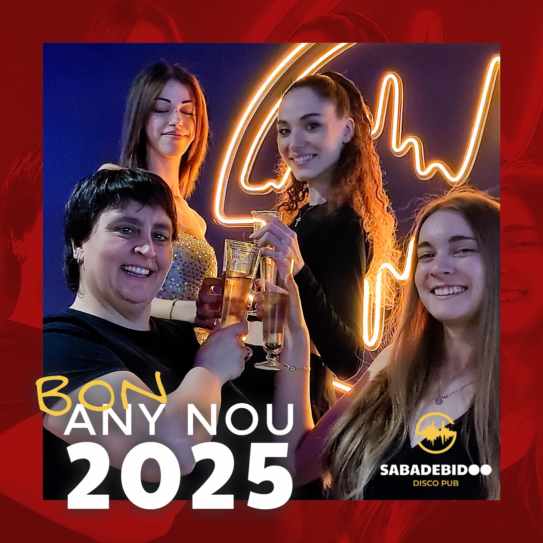 El Sabadebidoo us desitja molt Bon Any nou a tots i que els vostres desitjos per aquest 2025 es facin realitat. I ara que comenci la festa!! 🥳🎊

#nochevieja #añonuevo #felizaño2025 #2025 #bonanynou #capdany #campanadas #12uvas
