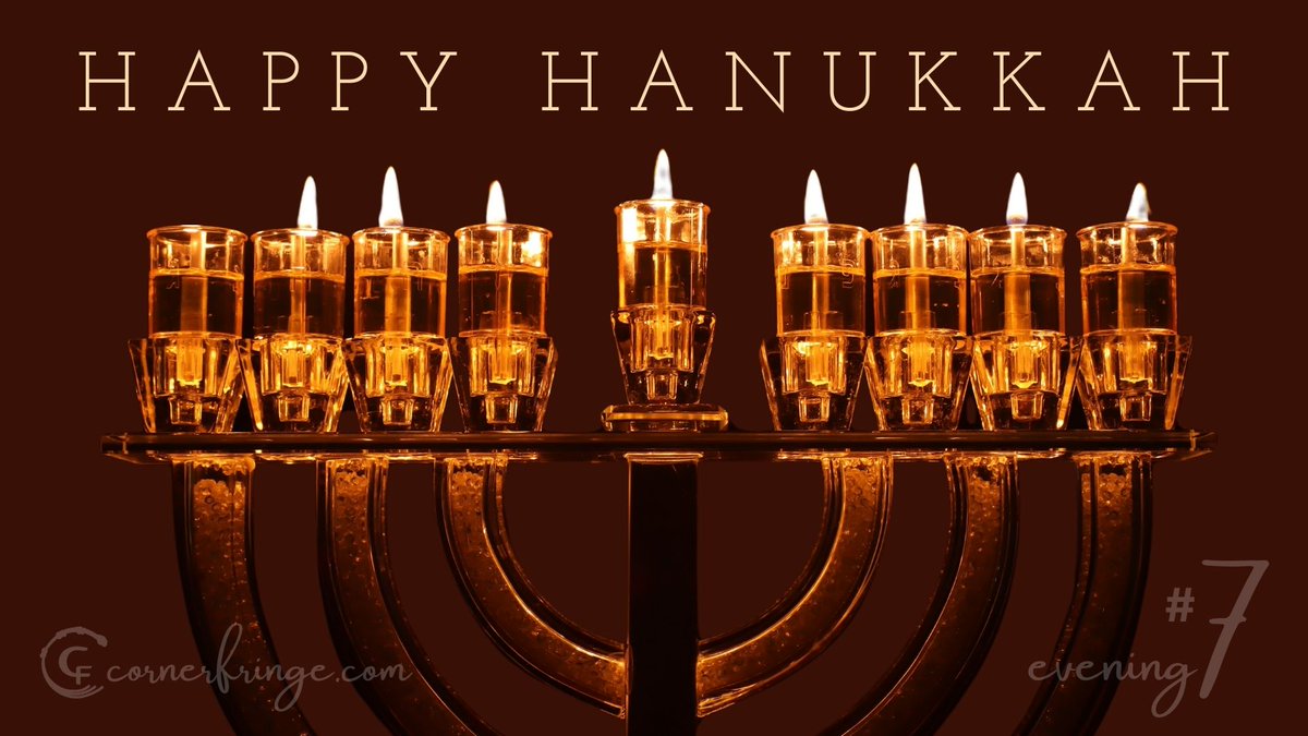 CornerFringe's tweet photo. The people who walked in darkness have seen a great light; those who dwelt in the land of the shadow of death, upon them a light has shined. (Isaiah 9:2)
Learn more: https://t.co/DM7OBFwbL0
#cornerfringe #hanukkah #rededication #torah #maccabees #yeshua #lightoftheworld https://t.co/mVabOmq1EZ