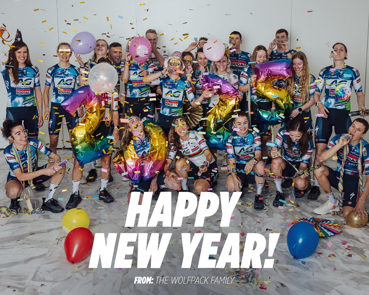 Happy New Year from The Wolfpack! 🐺💙

#TheWolfPack
📸 Wout Beel
