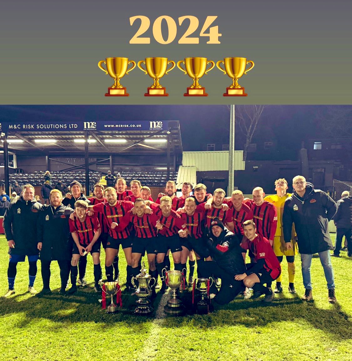 50 games, 38 wins &amp; 4 trophies 
Incredible calendar year <a href="/PoyntonFC/">Poynton FC</a>
<a href="/CheshireFL/">Cheshire Football League ⚽️</a> <a href="/FA/">The FA</a>