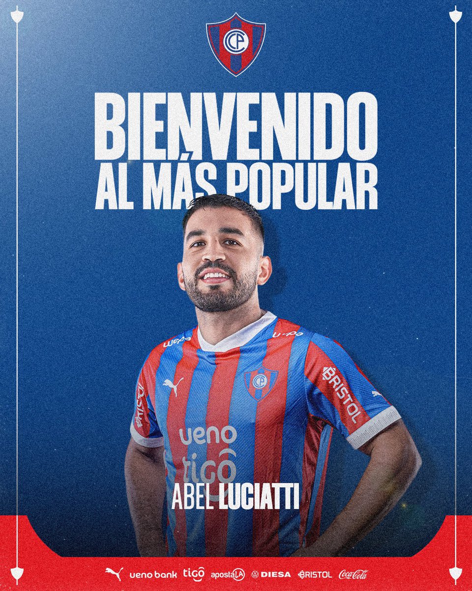OFICIAL | Abel Luciatti es nuevo jugador del Ciclón de Barrio Obrero 🌪️🔵🔴

¡Bienvenido al Más Popular, Abel! 🏟️⚽
