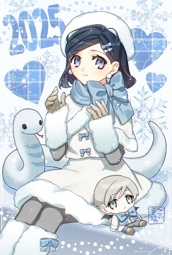 conokyda's tweet photo. あけおめ絵　優衣＆かなた https://t.co/kaowi8aTum