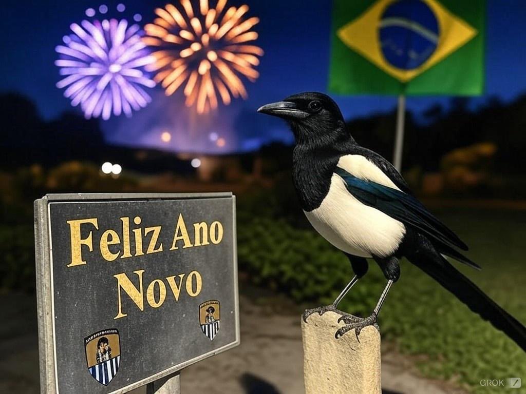 Um Feliz Ano Novo para toda a família Notts County! 🎇⚽ Obrigado por estarem sempre ao nosso lado nessa jornada! 🖤🤍