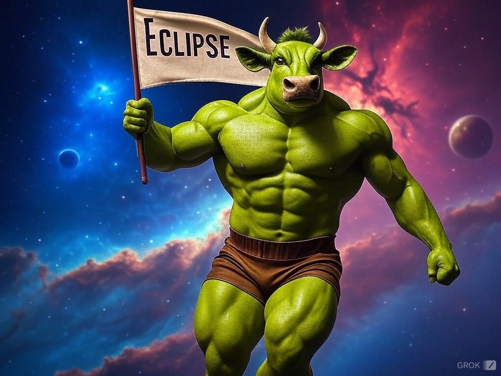 ArmitaEth's tweet image. Happy new year 

&quot;2024 has been a stellar year for @EclipseFND! With over $150M in TVL, 4.5M transactions, and 186.8k wallets on their mainnet, they&apos;re proving that the golden age of blockchain is now. Eclipse everything! 
 #EclipseFoundation #BlockchainProgress
#Eclipse