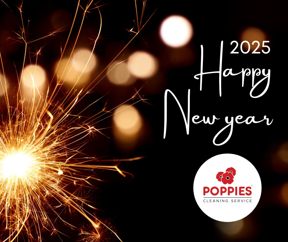 PoppiesCleanUK's tweet photo. Happy New Year! 

I hope 2025 being you happiness and joy! 

Lots of love
The Poppies Team https://t.co/YOYnCZPdJR
