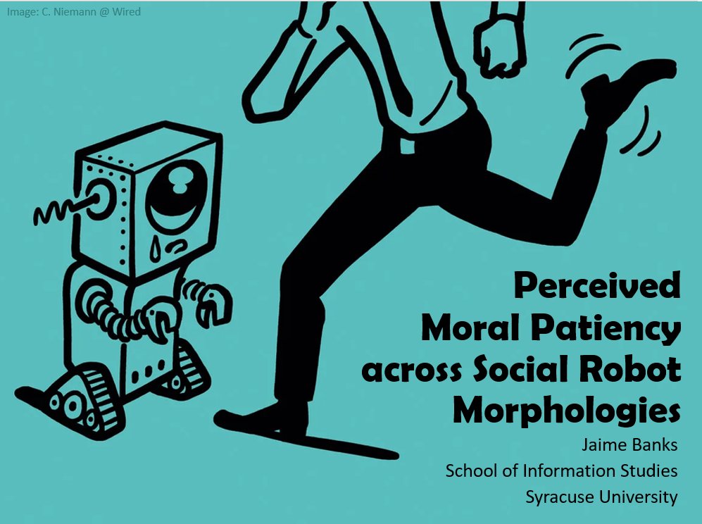 I'll present three fun papers at HICSS next week, out now in Proceedings: *AI art debates over time: hdl.handle.net/10125/108904*H… we see (different) robots as worthy of moral consideration: hdl.handle.net/10125/108906*W… an LLM reminds you it's a machine: hdl.handle.net/10125/109120