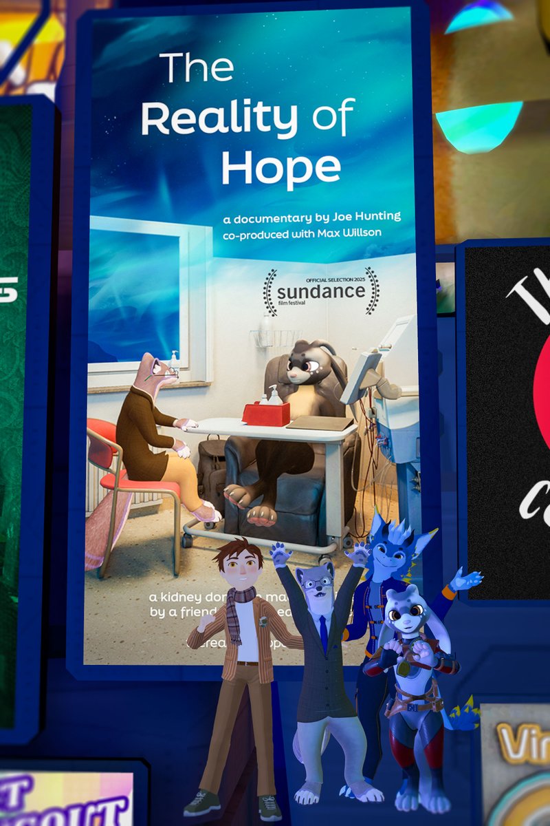 Joe Hunting (@joeahunting) on Twitter photo Celebrating New Years Eve in #VRChat with <a href="/RealityOfHope/">The Reality of Hope</a>! 2024 was made special working with these incredibly kind people.
Thank you for highlighting our documentary <a href="/VRChat/">VRChat</a>. I can't wait for you all to see this film in 2025 at <a href="/sundancefest/">Sundance Film Festival</a> soon! Celebrating New Years Eve in #VRChat with <a href="/RealityOfHope/">The Reality of Hope</a>! 2024 was made special working with these incredibly kind people.
Thank you for highlighting our documentary <a href="/VRChat/">VRChat</a>. I can't wait for you all to see this film in 2025 at <a href="/sundancefest/">Sundance Film Festival</a> soon!
