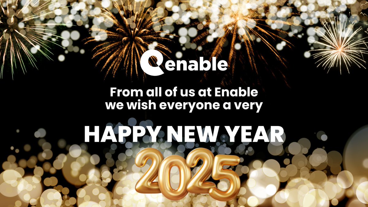 💜Happy New Year from all at #Enable 💜
Wishing all those who work for an equal society a prosperous 2025!
#Enable #NewYear