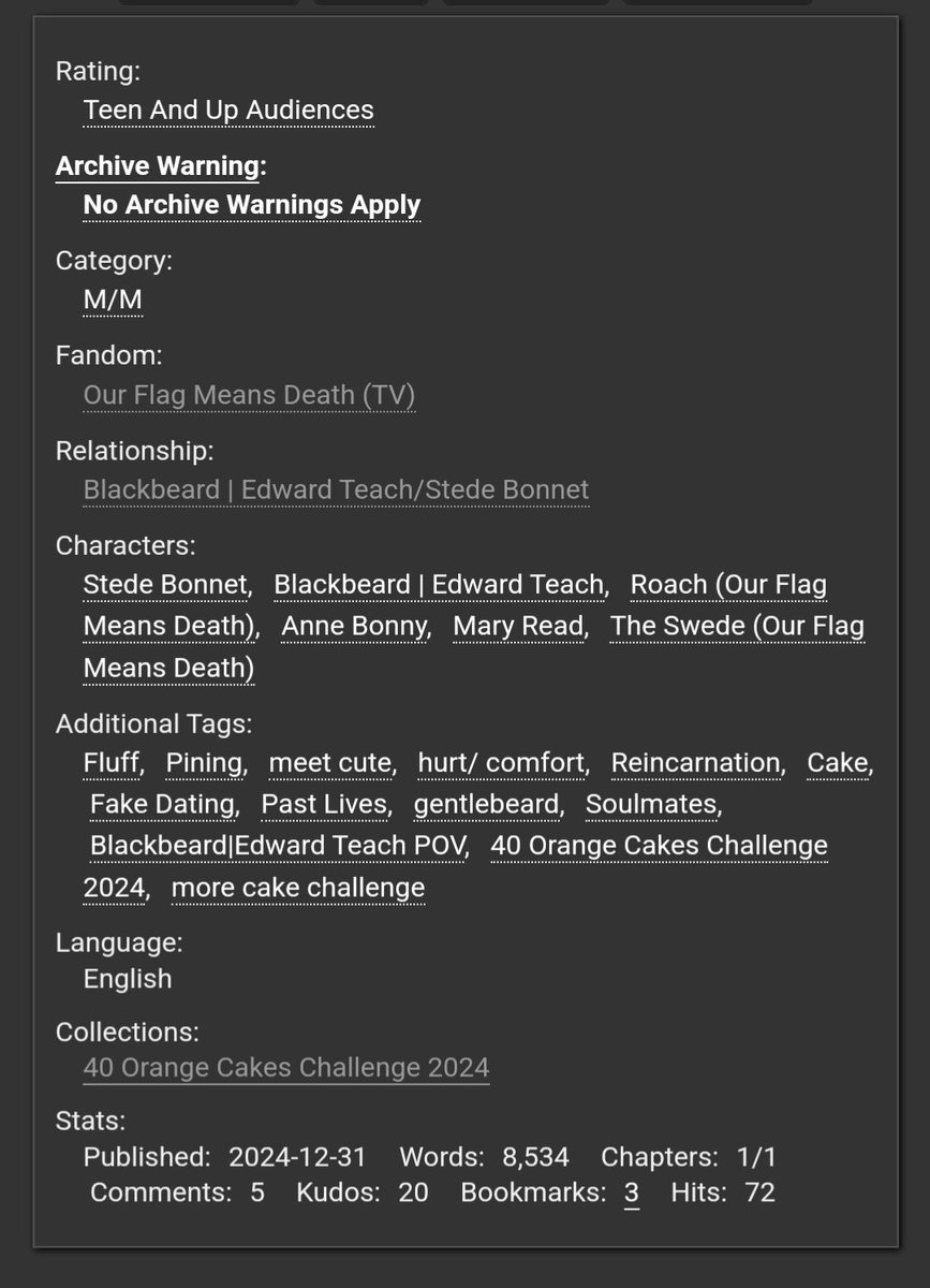 Happy New Year! Enjoy some cake! 
🎆🎉🎊🥂🍊🎂

archiveofourown.org/collections/40…