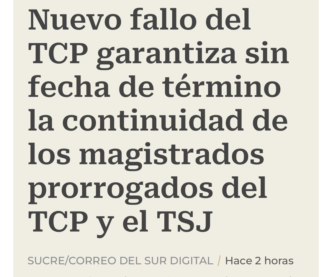Inadmisible provocación de “auto prorrogados” para extender usurpación de funciones. Autoridades electas, Fiscal General y ALP deben restablecer la legalidad en el Órgano Judicial  👇