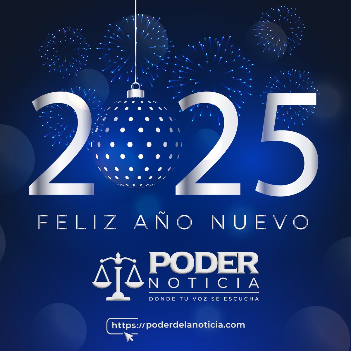 PoderNoticiaPue's tweet image. 🤩A nombre de todos los que conformamos #PoderNoticia, les queremos desear un 🥳feliz fin de año y que el 2025 sea de dicha y prosperidad.🙋🏽‍♀️🙋🏻‍♂️