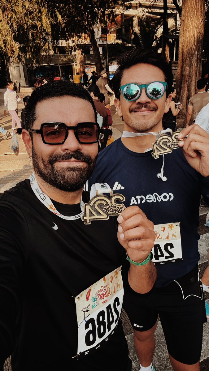 Se cierra el año corriendo 12km, uno por cada mes del 2024