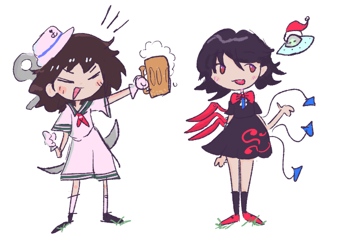 sailin~ sailin~
murasa and nue i did for a #touhou colab