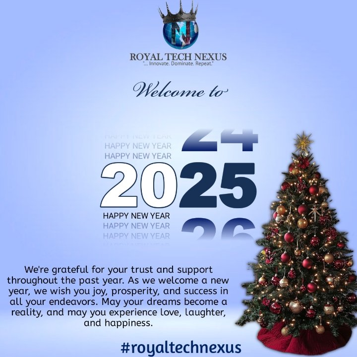 RoyalTechNexus's tweet image. Here’s to leaving the past behind and welcoming🫂🤗a brighter🌟future🙏🏿 May this New Year be the one where all your dreams turn into reality🤲,cheers 🥂to new beginnings and endless opportunities. Have a fantastic 2025🥂🎉
#EmperorKen❤️
#HAPPYNEWYEAR🫂🤗
#2025🥂🎊