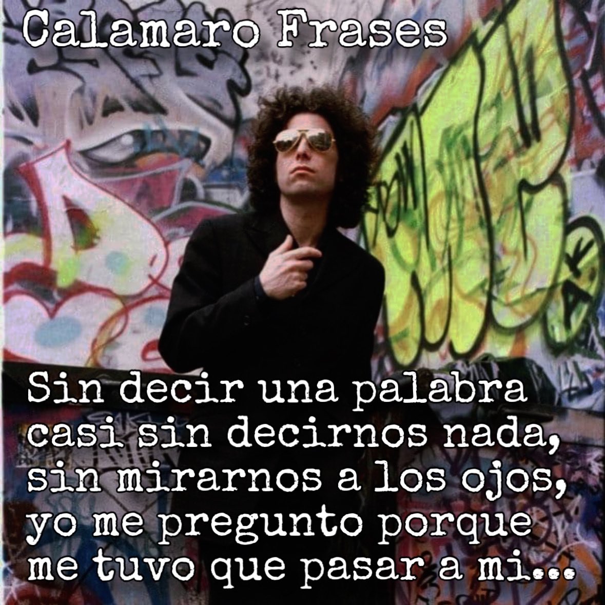 Finalizando este 2024 con un clásico de Los Rodríguez 🎶 A los ojos 🦑 ##calamarofrases #calamaro #andrescalamaro #music #quote #frases #rock #fan #argentina #like #rock