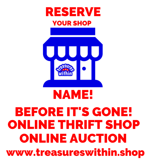 Treasures_WS's tweet photo. Reserve your thrift shop name before it's gone! Early bird get the 🪱 
#sellonline #createonlineshop #createonlinethriftshop #onlinethriftshop #thrifting #onlineauction #treasureswithin #treasureswithinshop #onlinethriftingisreal #sell #CountdownCTW2025 #newyears2025 #makemoney https://t.co/J83ZZIwp2L