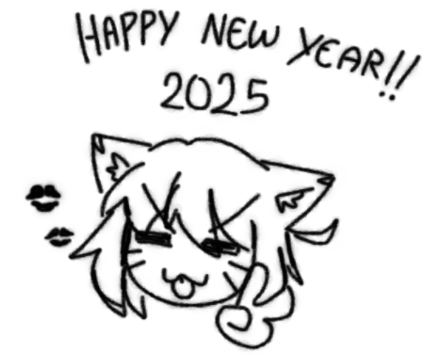 iwuvchaos's tweet photo. nac wishes u a happy new year and sends smoochies https://t.co/b0d1udU69O