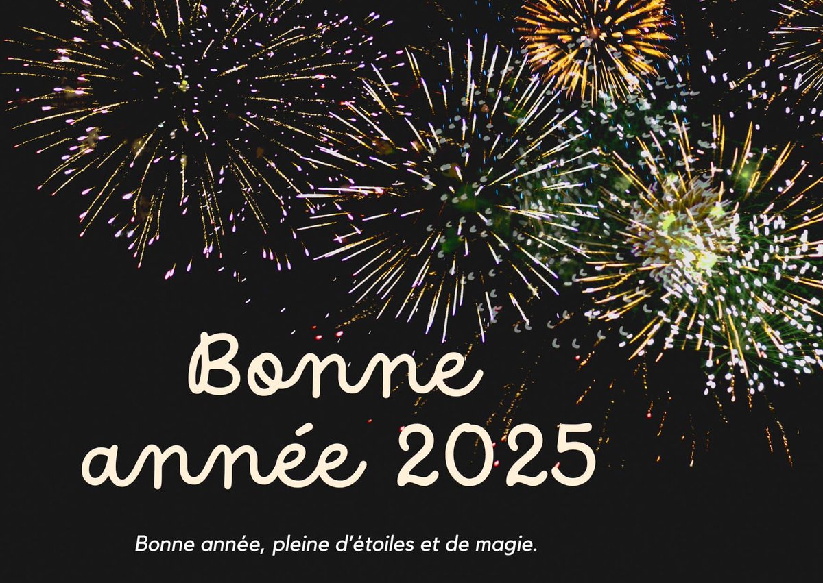 Focoz60's tweet photo. 🎉Bonne année 2025🎉
Bonne santé et meilleurs vœux. https://t.co/fbWiOB8Mxv