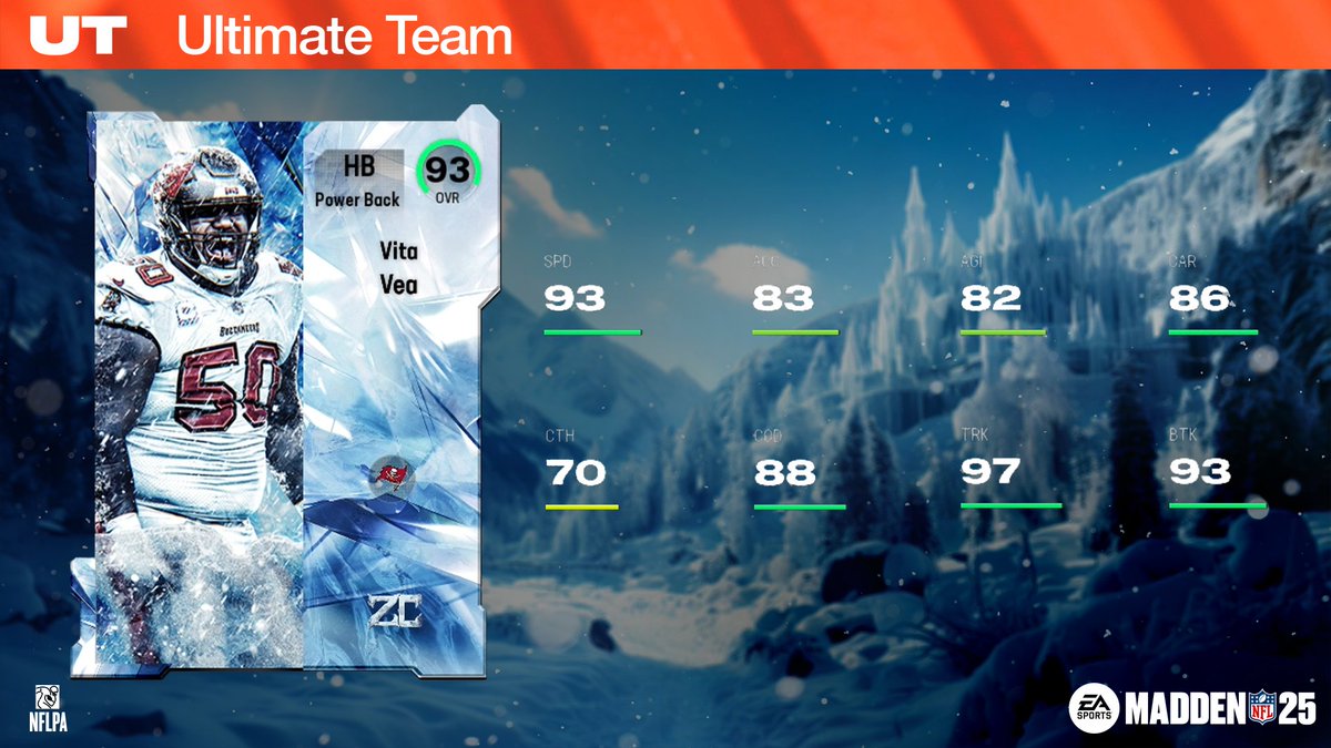 EASPORTS_MUT's tweet photo. New Year, New Zero Chill 🥶

RL7 releases in 2025! #Madden25

*Note: Marty Lyons has a New York Sack Exchange Chemistry from AKA RL4 https://t.co/synacmaoWN