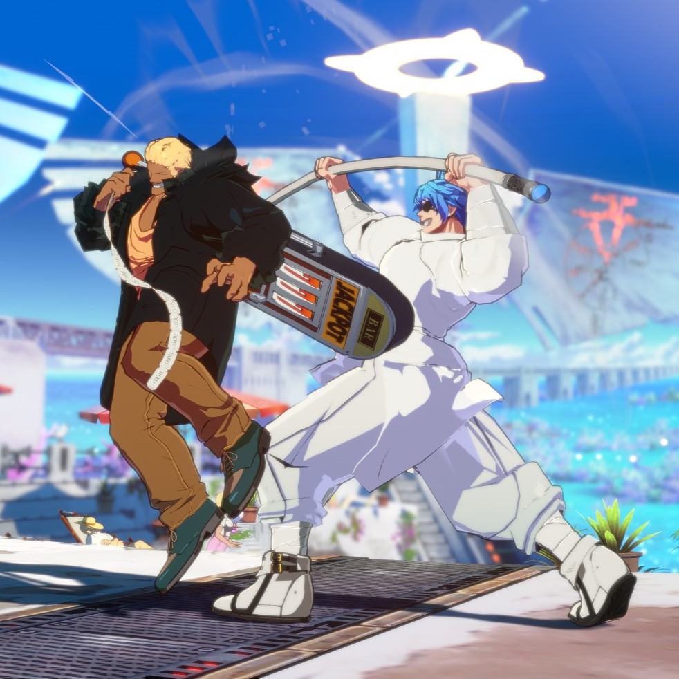 manmadee0's tweet image. year end speedrunning release of Hakari &amp;amp; Kashimo duo pretty fun #GGST  #jjk