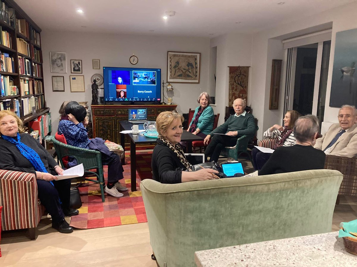 ShawSoc's tweet photo. Monthly #playreadings held in #2024 included ‘Back to Methuselah’, ‘He Lied to her Husband’, ‘O’Flattery VC’ & plays by Shaw’s contemporaries Ibsen, Wilde and Coward - plus many more! All directed by Catherine Arden #BernardShaw #ShawSociety #membership #takepart #performingShaw https://t.co/mdWXGqGPFa