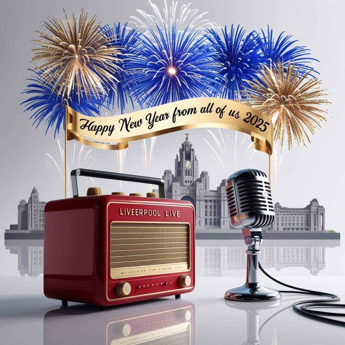 Happy new year from all of the team at Liverpool live radio….. welcome to 2025 !!