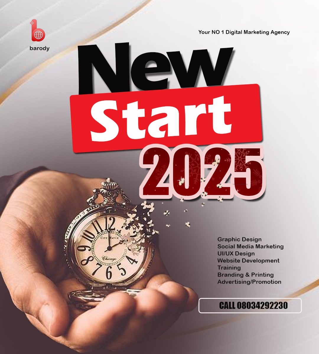 barody_NG's tweet photo. Happy New Start 2025 from all of us at Barody Consult
Thank you for being part of our 2024, what a year? Let's do it again this year 2025. ❤️
#barody https://t.co/shHFP2gJaj