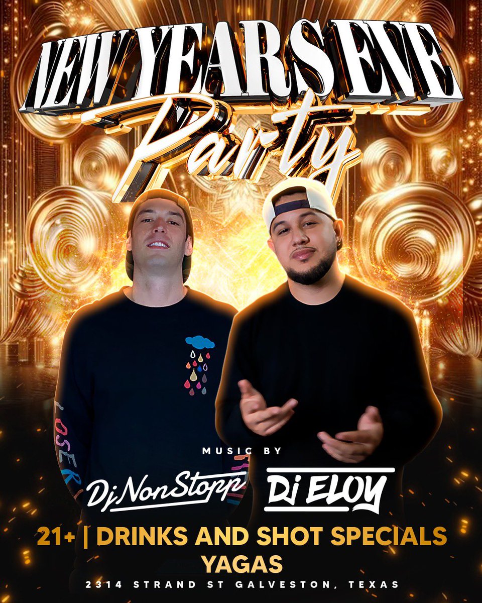 Galveston tonight 🍾🍾
