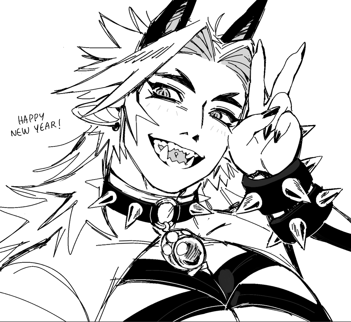 im going to bed early today cause im tired lol happy new year everyone!!!!