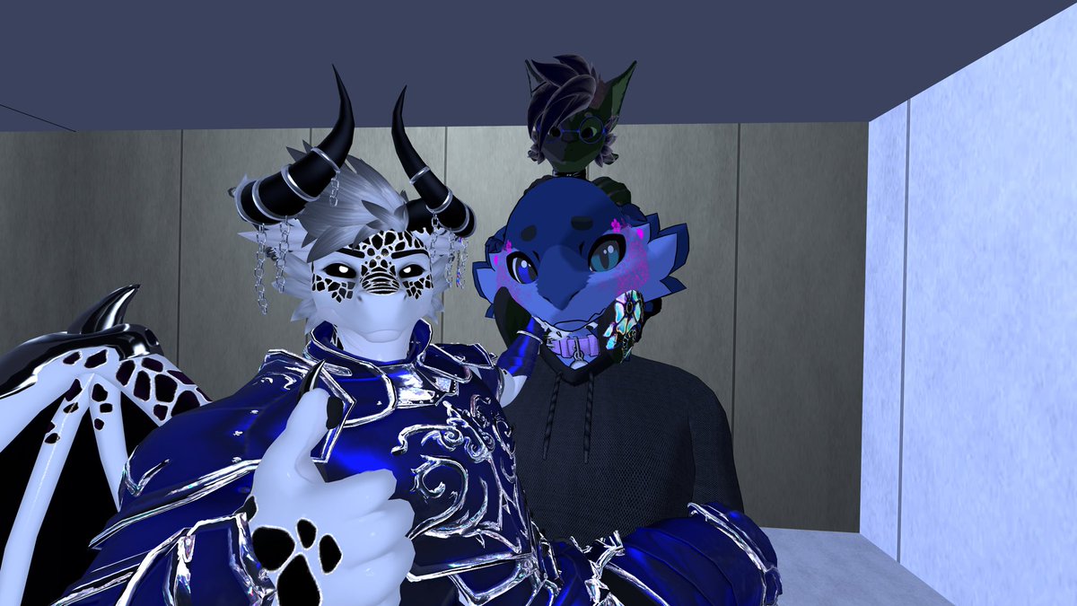 Here so soon?! Happy New Years everyone! 🥳🎉🍻

As 2024 concludes I’d like to thank everyone for following me &amp; liking my sub par content.

I hope you all have a fantastic new years with family &amp; loved ones! 💙💙

#furrycommunity #vrchatfurry 
#NewYear2025 #HappyNewYear2025