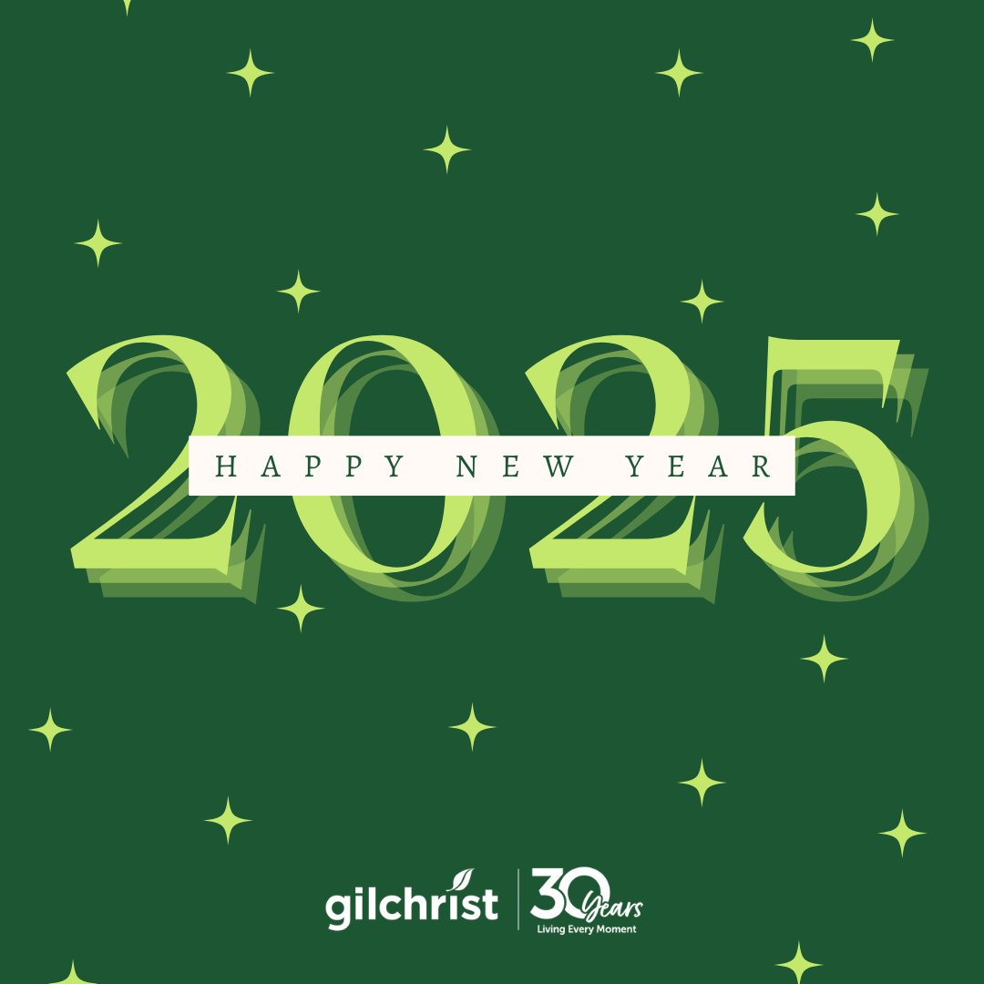 As we welcome the New Year, we reflect on the privilege of walking alongside families during life's most meaningful moments. Read a special New Year's message from our CEO, Cathy Hamel, here in our blog: gilchristcares.org/thegilchristbl…

#2025 #NewYear #HospiceCare #LivingEveryMoment