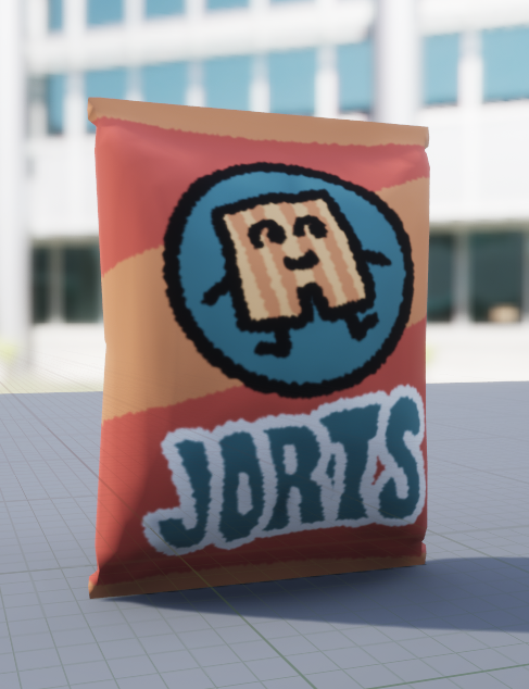TheRealAMadLad's tweet photo. Before I go 2025, here's a bag of Jorts in Unreal Engine 5 #HildaJorts #UE5 #Hildafanart #Hildanetflix https://t.co/z7nrK0GdRa