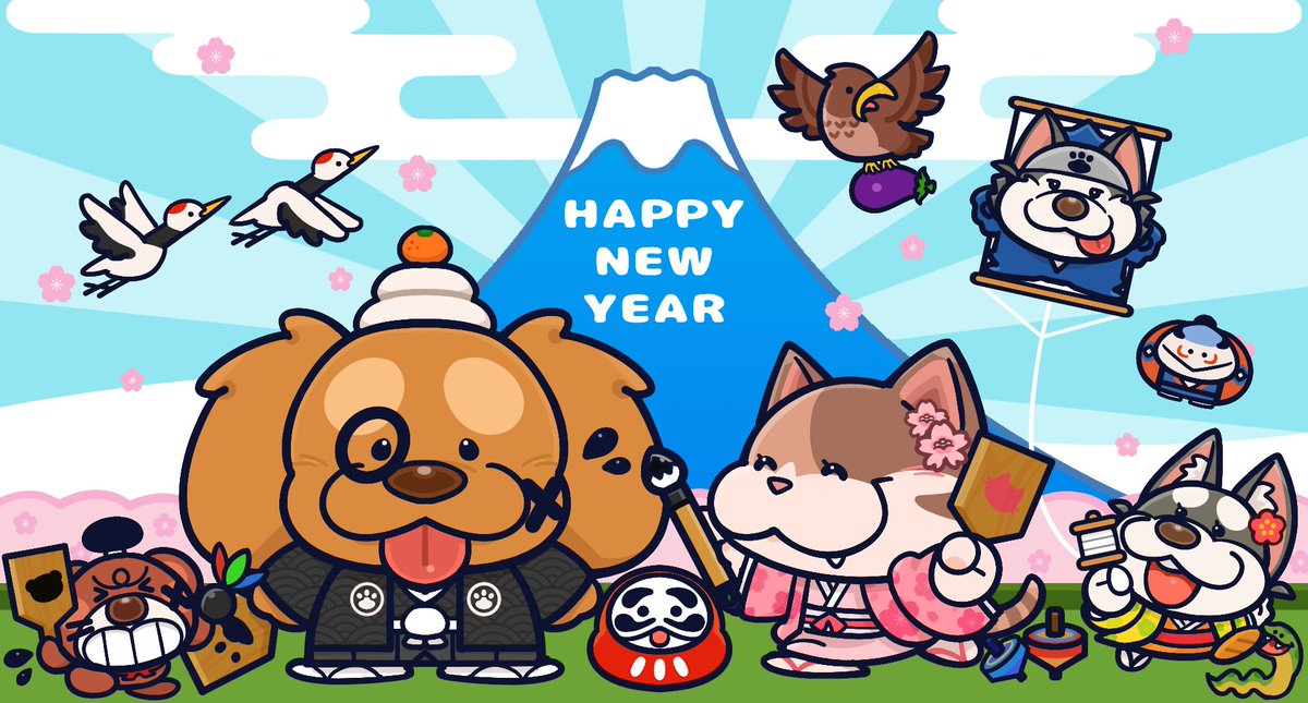 miradoki_land's tweet photo. 🎍あけましておめでとうございます！✨
🐶2025年は「ミラドキランド」をどうぞよろしくお願いいたします😺 https://t.co/XUQxm55okR